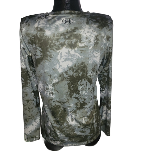 Under Armour Women's Camo Velocity Printed Long Sleeve Top L - Picture 6 of 6